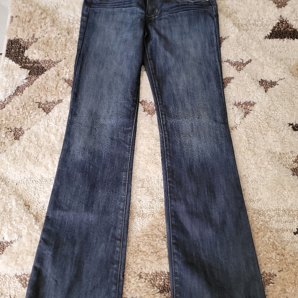 Joe's Jeans Dark Blue Flare & Wide Leg Denim - Picture 2 of 10